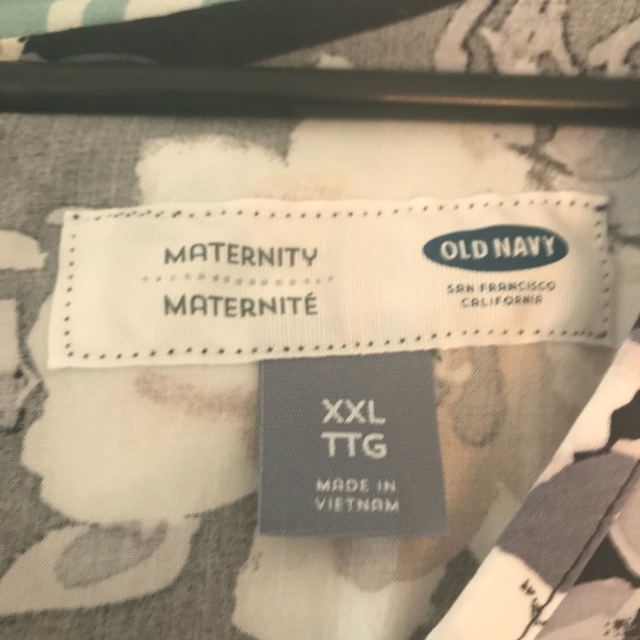 Floral Maternity Dress - Picture 4 of 5